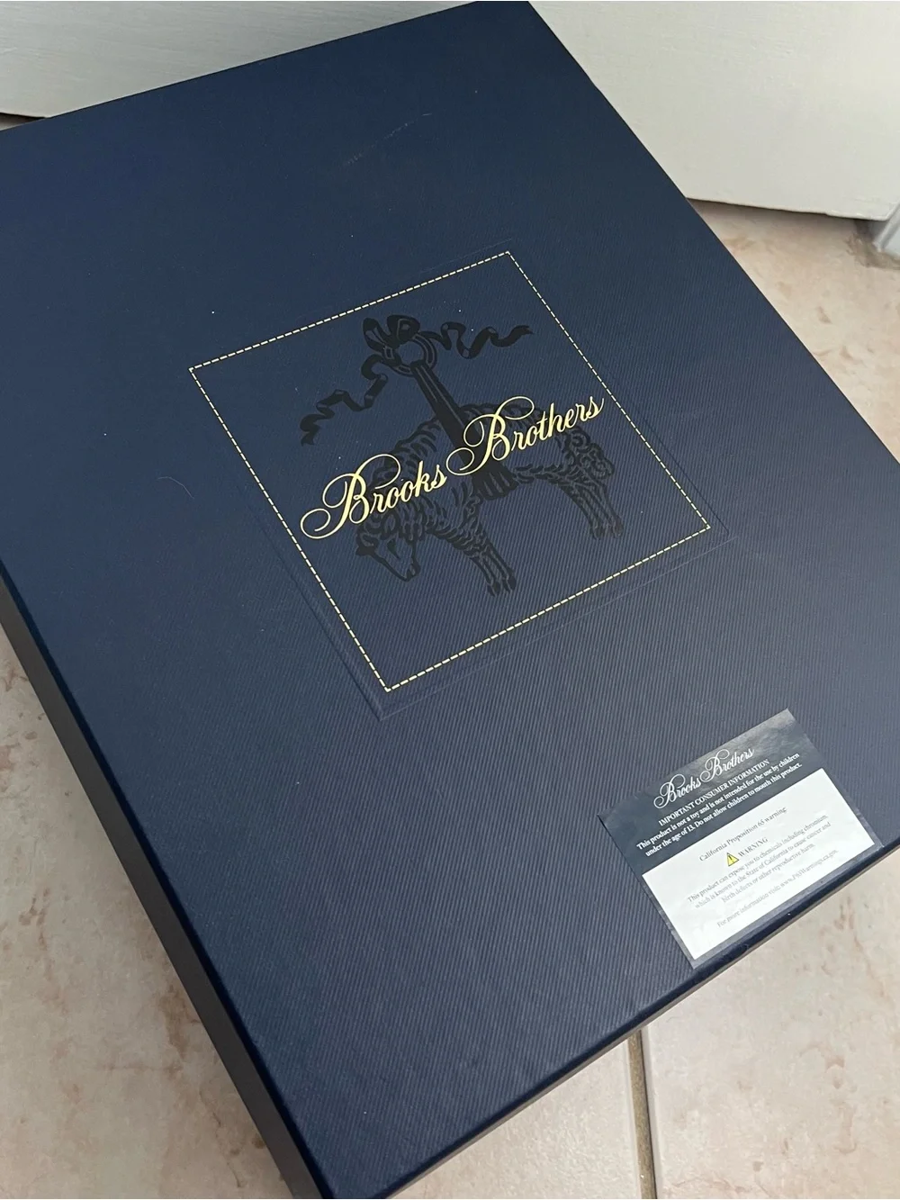 NIB Brooks Brothers High Shaft Boot